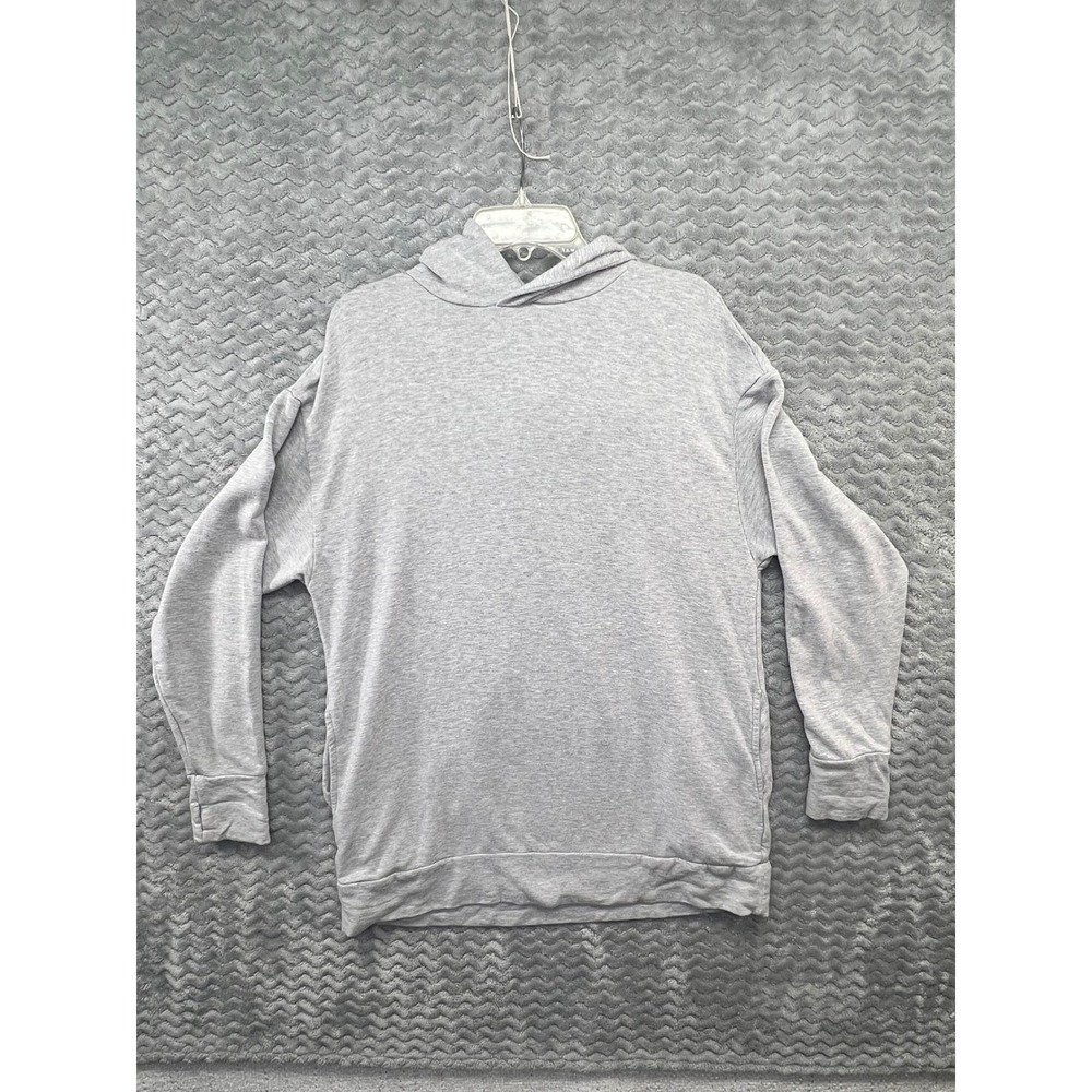 Offline by Aerie Womens Gray Long Sleeve Hoodie Pullover Loungewear Sweatshirt
